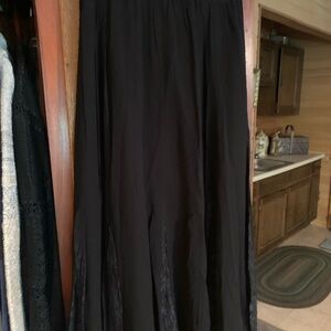 Elegant Black Maxi Skirt